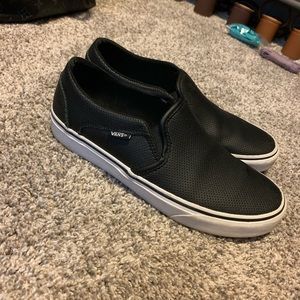 Women’s leather vans
